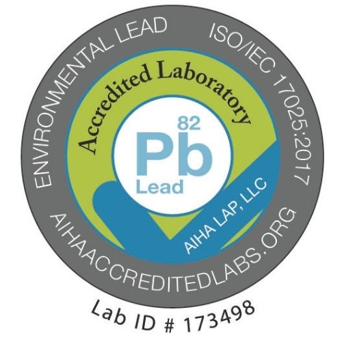AIHA-LAP ELLAP Accredited, Lab ID 173498